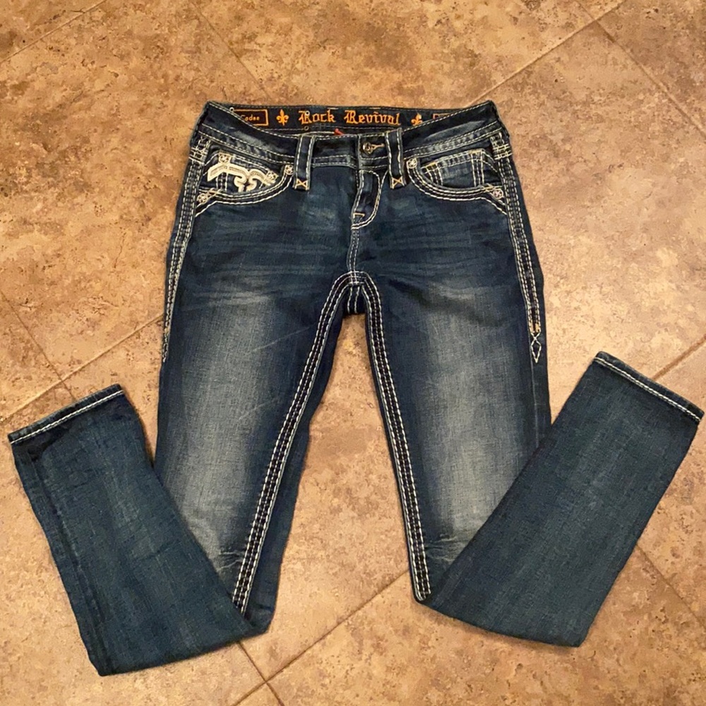 Women Rock Revival Jeans